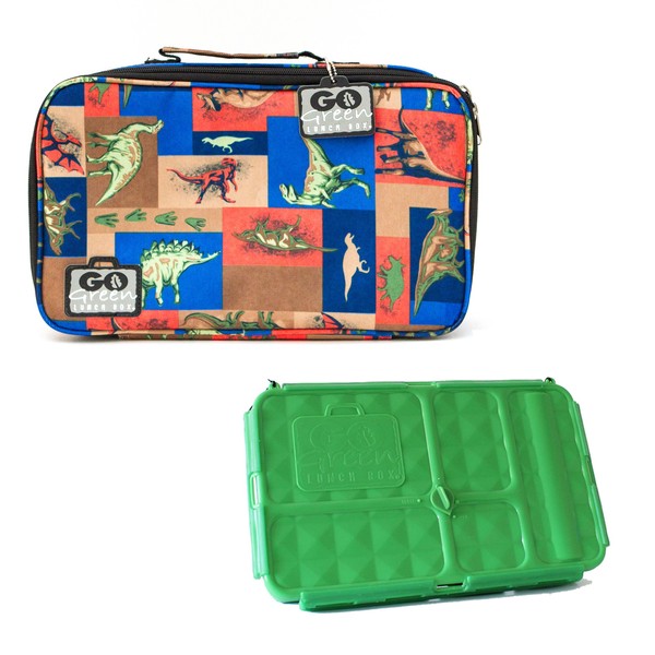 Go Green Lunch Box Set â¢ 5 Compartment Leak-Proof Lunch