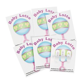 Fun Express - Baby Shower Pickle Cards for Baby - Party Supplies - Favors - Misc Favors - Baby - 24 Pieces