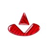 QianBao Compatible with Carbon Fiber Steering Wheel Logo Decoration Interior