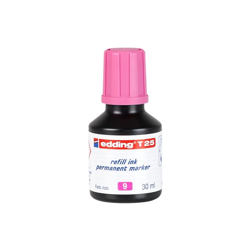 edding T 25 refill ink permanent marker - pink -