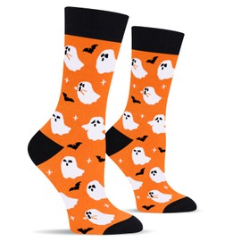 AGRIMONY Halloween Socks, Women's, Girls, Halloween, Funny, Mother, Gift, Popular, Fashionable, Halloween Cosplay, Costume, Decoration, Cute, Fashionable, Horror Funny Novelty Cotton Crew Socks