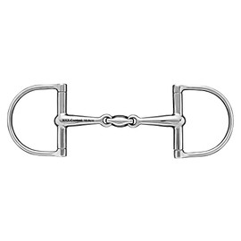 SPRENGER Max Control Snaffle Bit 16 mm D Ring (Stainless Steel) 13,5 cm Size:16 mm