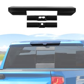 RT-TCZ Smoked Black Third 3rd Brake Light Cover High Mount Stop Lamp Cover Trim Exterior Accessories for Chevy Silverado/GMC Sierra 2022 2023 2024 2025