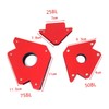 DOITOOL Strong Magnets Welding Holder Magnetic Welding Square for Soldering