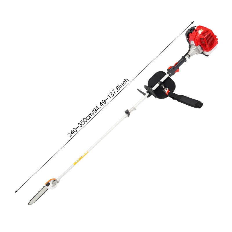 JAYGOVAN Gas Powered Pole Saw, 43CC 2-Cycle Gas Pole Saws