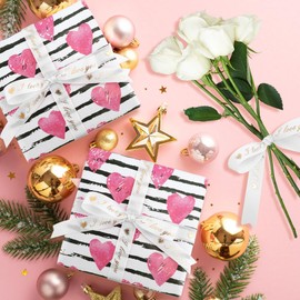 FFNMU Valentines Ribbon for Flower Bouquet 5/8 Inch 10 Yards I Love You Ribbon for Gift Wrapping Grosgrain Ribbon White I Love You Ribbon Wedding Ribbon I Love You Valentines Day Ribbon for Party Decoration