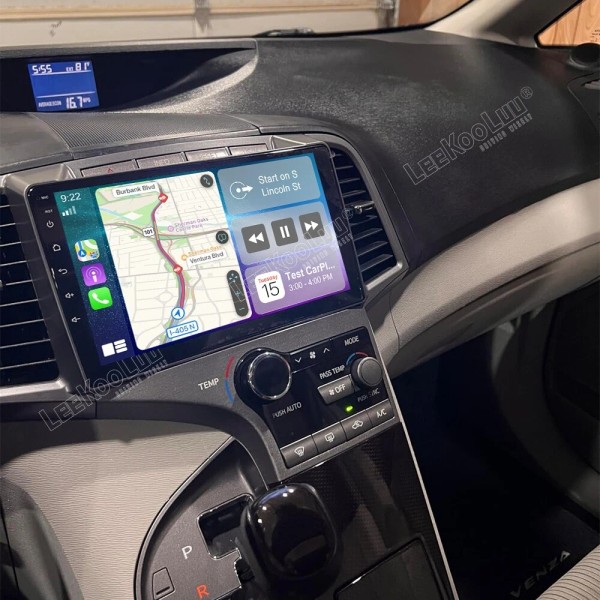LeeKooLuu For Toyota Venza 2008-2016 Apple Carplay Car Stereo GPS