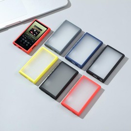 Upgrated Flexible Shockproof Textured Skin Feel Protective Shell Case Cover for Sony Walkman NW-A300 Series NW-A306 NW-A307 (Yellow)