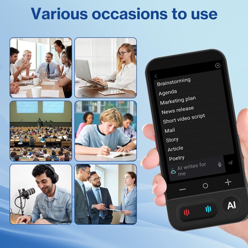 AI Assistant Device Powered by ChatGPT, Preset & Custom Chatbot