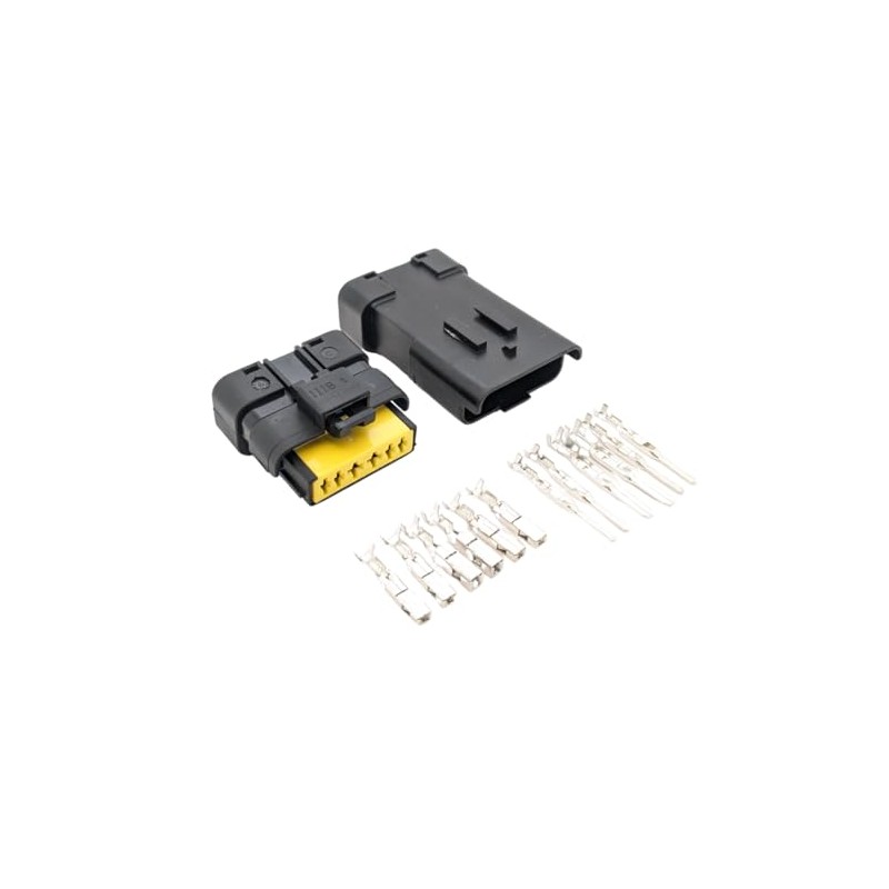 Waterproof Male & Female Automotive Harness Connector Set for FCI