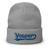 Vintage Michigan Yooper Script Retro U.P. Winter Beanie Hat Cap