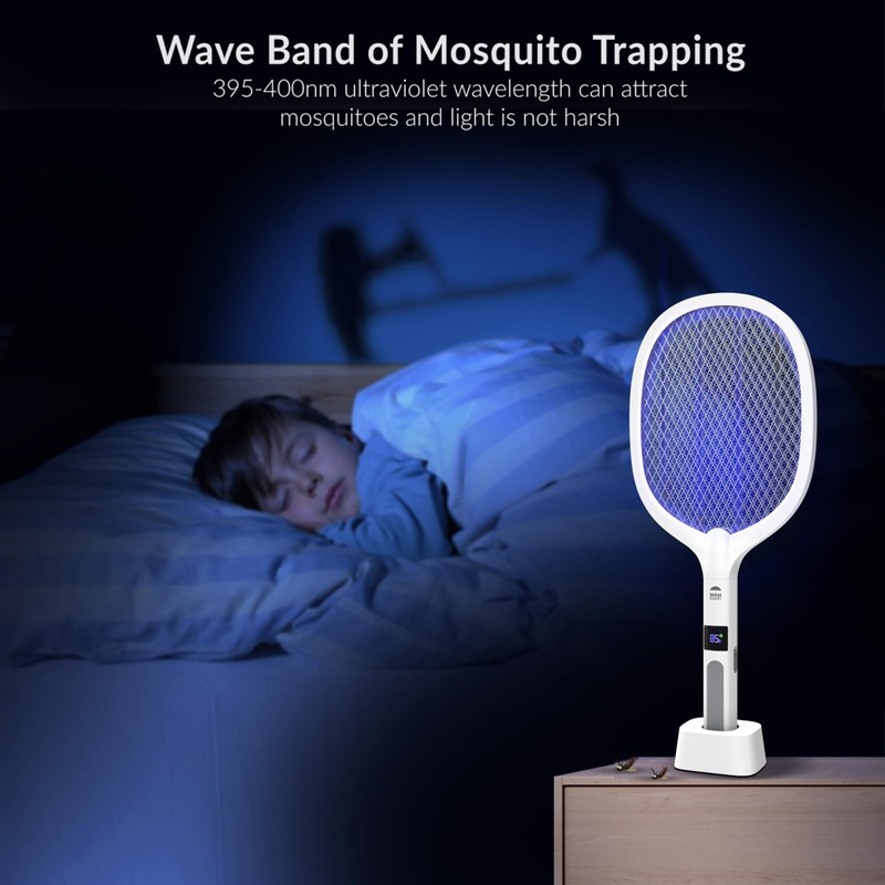 WBM Smart 2 in 1 Electric Bug Zapper, Mosquitoes Trap