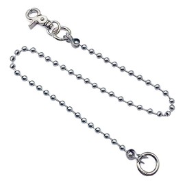 Trouser Chain Key Chain Wallet Chain Key Chain with Carabiner Gothic Trouser Chain Black Hip Hop Trouser Chain Streetwear Jewellery Emo Accessories for Jeans Wallets DIY Bag Making