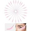 Tbestmax 200 Disposable Mascara Wand and Lipstick Applicator Wands Crystal