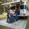 GENIMO Outdoor & Indoor Area Rug 5'x8', Waterproof, Non-Shedding, Easy