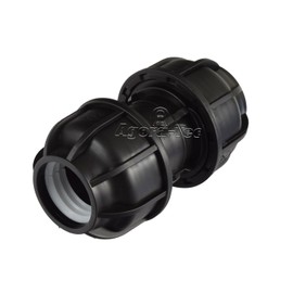 Agora-Tec® 32 mm PE Pipe Screw Fitting Coupling Connector