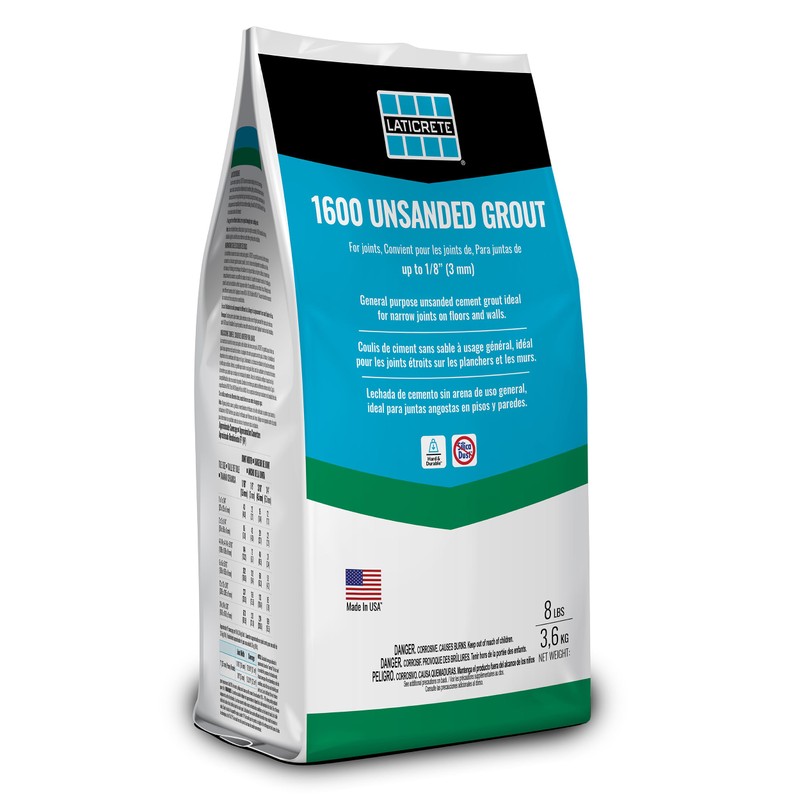 LATICRETE 1600 UNSANDED Grout #88 Silver Shadow 8LB