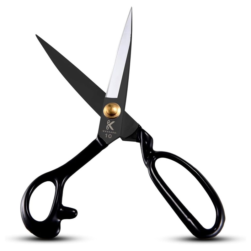 Left Handed Sewing Scissors 10 inch Fabric Shears Professional Dressmaking