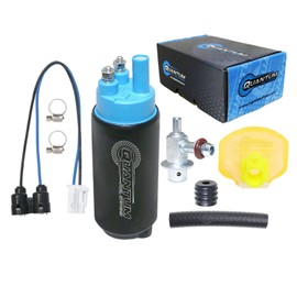 HFP-384-UR2 Bomba de combustible de motocicleta con kit de instalación y regulador de presión de repuesto para Honda CBR600RR / GSX-1400 / GSX-R600 / GSX-R750 / Hayabusa GSX1300R / SV1000 (K3/K4) / SV650 K3/K4 1996-20 07