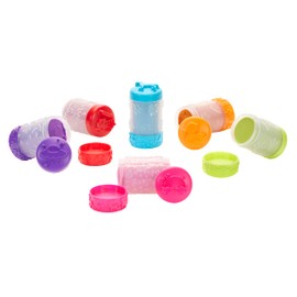 Wonder Factory Never Dry Single Sand - Include 104 ml di Sabbia in uno Strumento 4-in-1, Composto Colorato per Modellare, non Secca, non Contiene Glutine, Buon Odore, Giocattoli Creativi, Set da Gioco