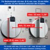 Cooker Child Lock Set, 7 Pack, Cooker Knob Cover and