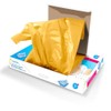 Orgakiddy 50 x Beige Talcum Scented Nappy Bags