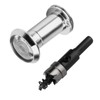 Door Viewer with Privacy Screen, 180° Wide Angle Optical Glass