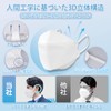 立体 マスク 大きめ22.5cm/やや大きめ21cm 不織布 個包装 30枚入 3D 大人用 【耳が痛くならない】 brodioマスク
