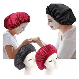 Dolores Gorro Satén Seda Dormir Sombrero Elástico Suave Alta Calidad