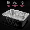 XpressPak Large Aluminium Foil Trays - [15-Pack Value] - Disposable