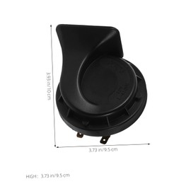 Alipis Snail Horn High Low Tone Electric Horn for Cars Motorcycles Trucks Boats Loud Sound Compact Stylish Vehicle Accessory