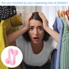 uxcell Clothes Hanger Connector Hooks, 30Pcs - ABS Hanger Hooks,