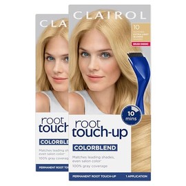 Clairol Nice N' Easy Root Touch Up, 0010, Extra Light Blonde, 3 Kits