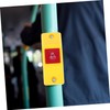 PACKOVE Passenger Alert Button Bus Stop Bell Replacement Easy to