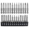sourcing map 13pcs Magnetic Special Shaped Screwdriver Insert Bits Set