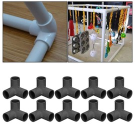 25mm 25mm Plastic Pipe Fittings PVC 3 Way Pipe Fittings PVC 3 Way Pipe Fittings PVC Plastic Tee Angle Corner Connector 25mm