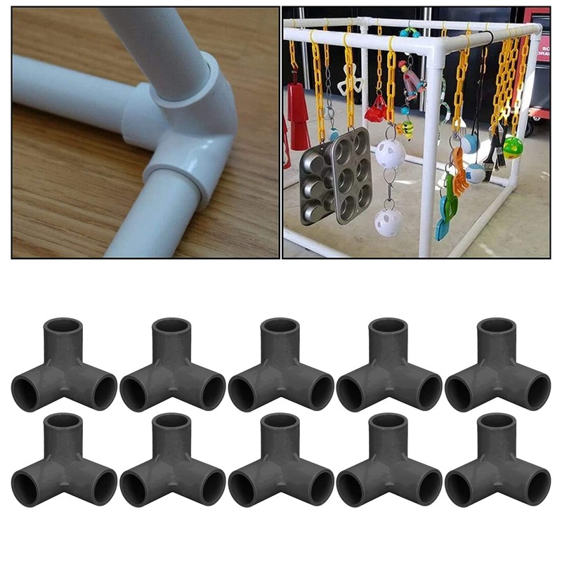 25mm 25mm Plastic Pipe Fittings PVC 3 Way Pipe Fittings