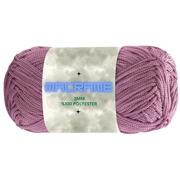 Art of Yarn Polyester Macrame Cord 2mm x 142 Yards