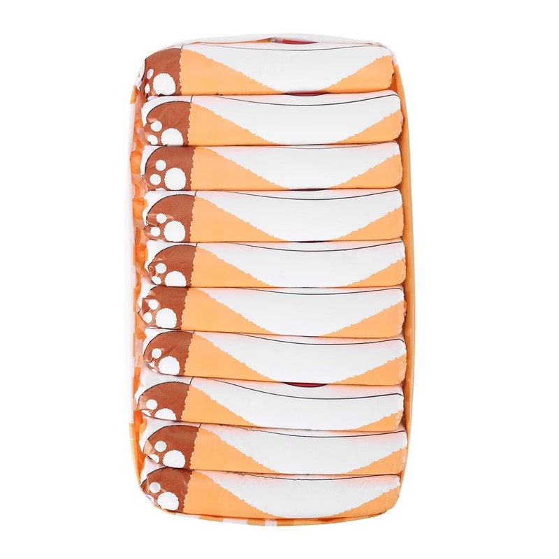 Landofgenie Adult Printed Diaper High Absorption Capacity 10Pack (L36-46")