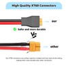Lusperi 10AWG XT60 Extension Cable XT60 Male to Female Connector