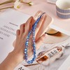 BEEFLYING Crystal Stone Beads Wrist Straps for Phone Handmade Anti-lost