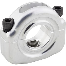 Speedway Motors All-in-One Accessory Clamp - Universal Fit - 1" Tube Size - Billet Aluminum - Perfect for Mounting Hood Pins and Tanks - Versatile and Durable