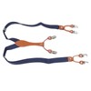 Men's Suspenders, Adjustable Heavy Duty, Elegant Double Layer, Easy Matching,