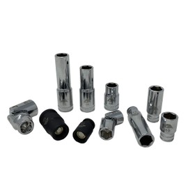CTA Tools 3805 10mm Socket Set, 10-Piece, 1/4" & 3/8" Drives