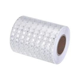 PATIKIL Reflective Tape, 4 Inch x 33 Ft Waterproof High Visibility Warning Safety Adhesive Tape Outdoor Reflector for Cars Trucks, White