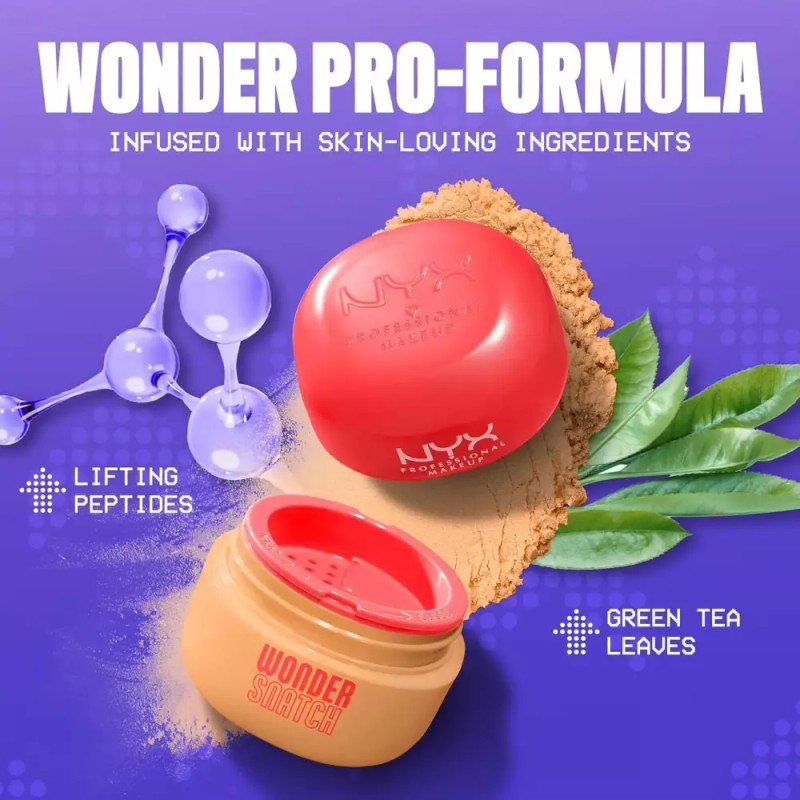 NYX PROFESSIONAL MAKEUP 원더 스내치 세팅 파우더 최대 16시간 지속