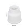 2Pcs Tig Welding Cups White Ceramic Welding Torch Cup Ceramic