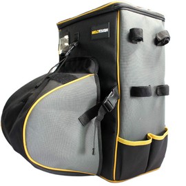 MELOTOUGH Welding Tool Backpack for Tools and Helmet Welder Backpack Extreme Gear Pack with Helmet Catch Including Lunch Box