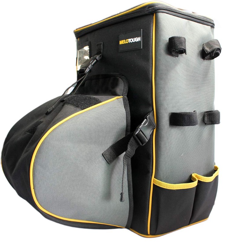 MELOTOUGH Welding Tool Backpack for Tools and Helmet Welder Backpack