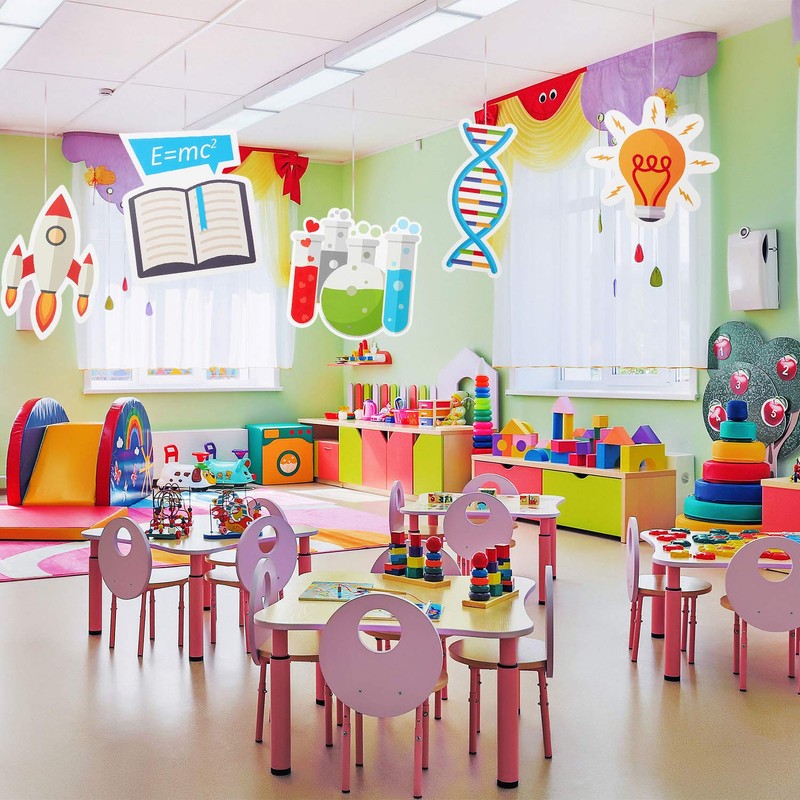 45 Pieces Science Cut-Outs Science Lab Accents Mix Versatile Science